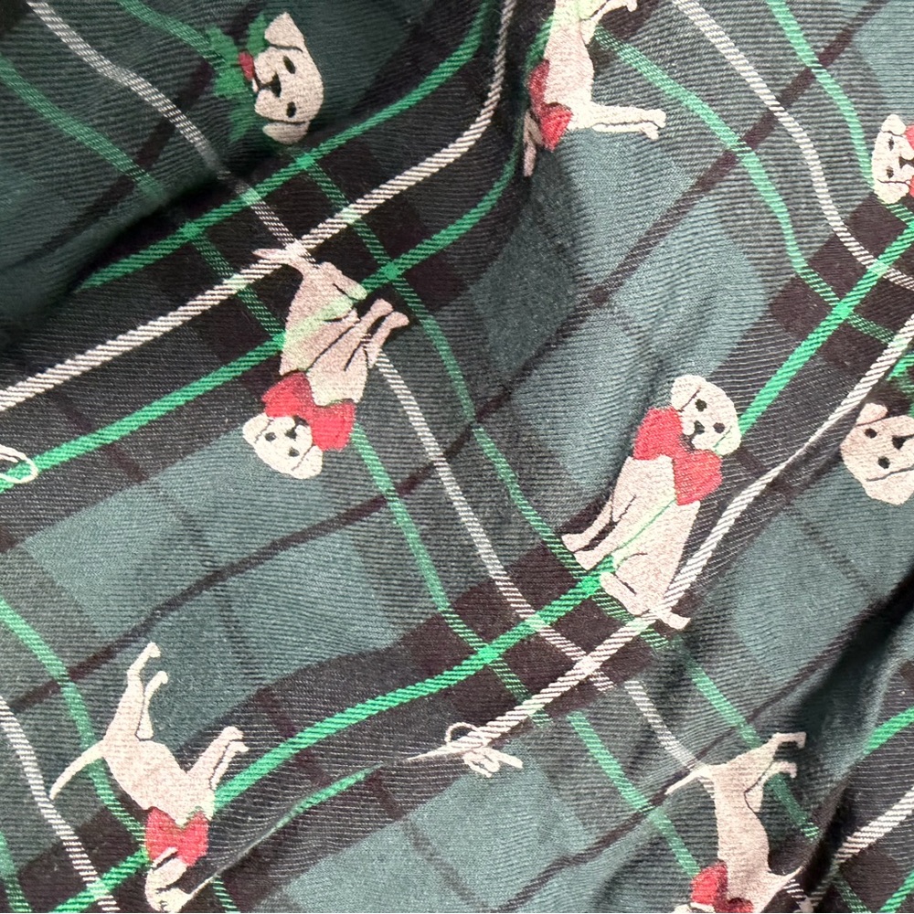 VS Pink Holiday Pajama Pants cozy Christmas loungewear TikTok flannel cotton - Picture 2 of 5